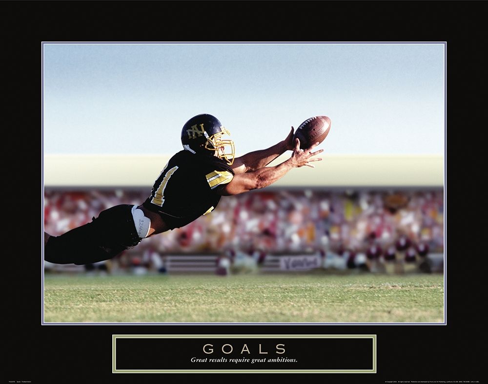 Goals - Football art print by Frontline for $57.95 CAD