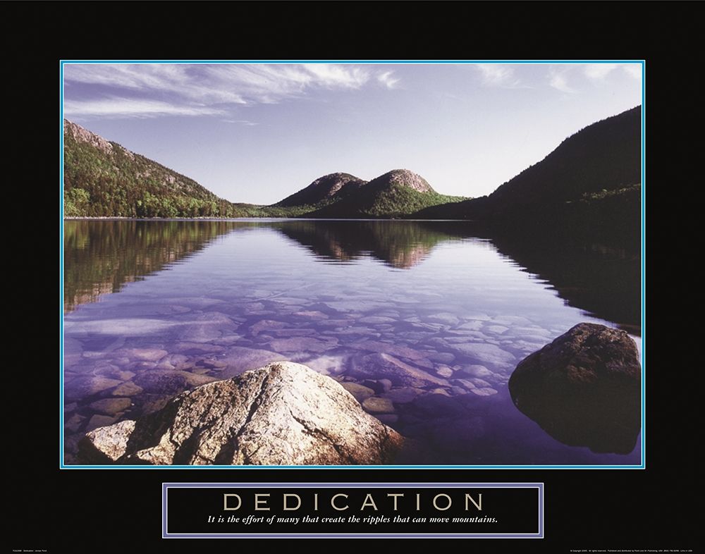 Dedication - Pond art print by Frontline for $57.95 CAD