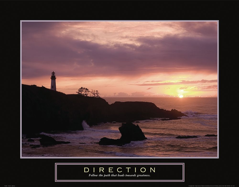 Direction - Lighthouse art print by Frontline for $57.95 CAD