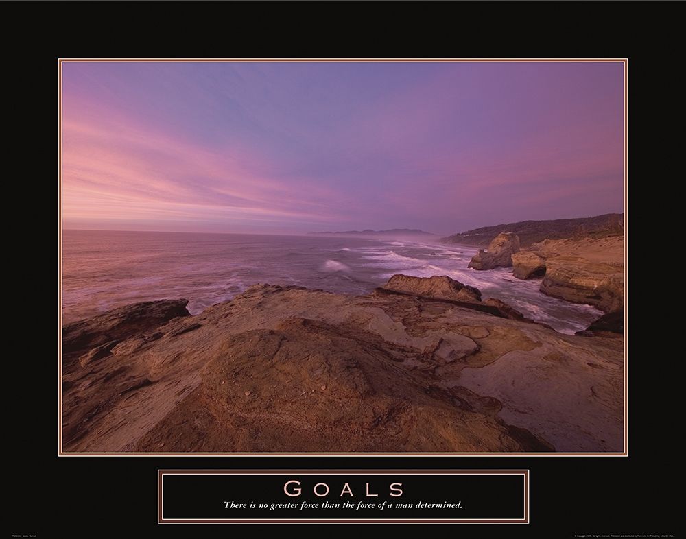 Goals - Beach art print by Frontline for $57.95 CAD