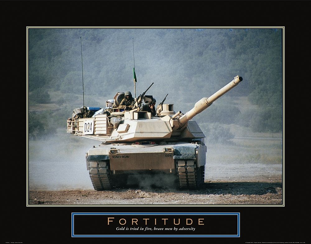 Fortitude - Tank art print by Frontline for $57.95 CAD