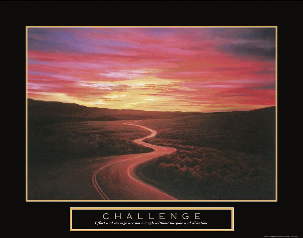 Challenge - Winding Road art print by Frontline for $57.95 CAD