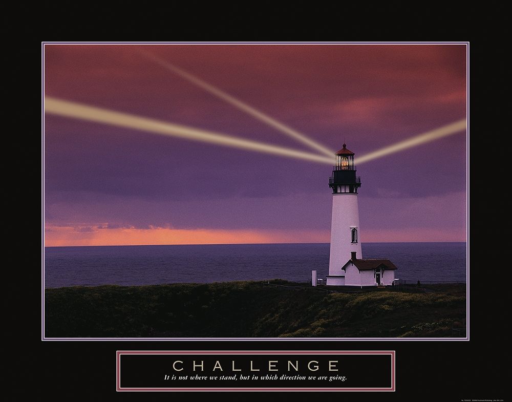 Challenge - Lighthouse art print by Frontline for $57.95 CAD