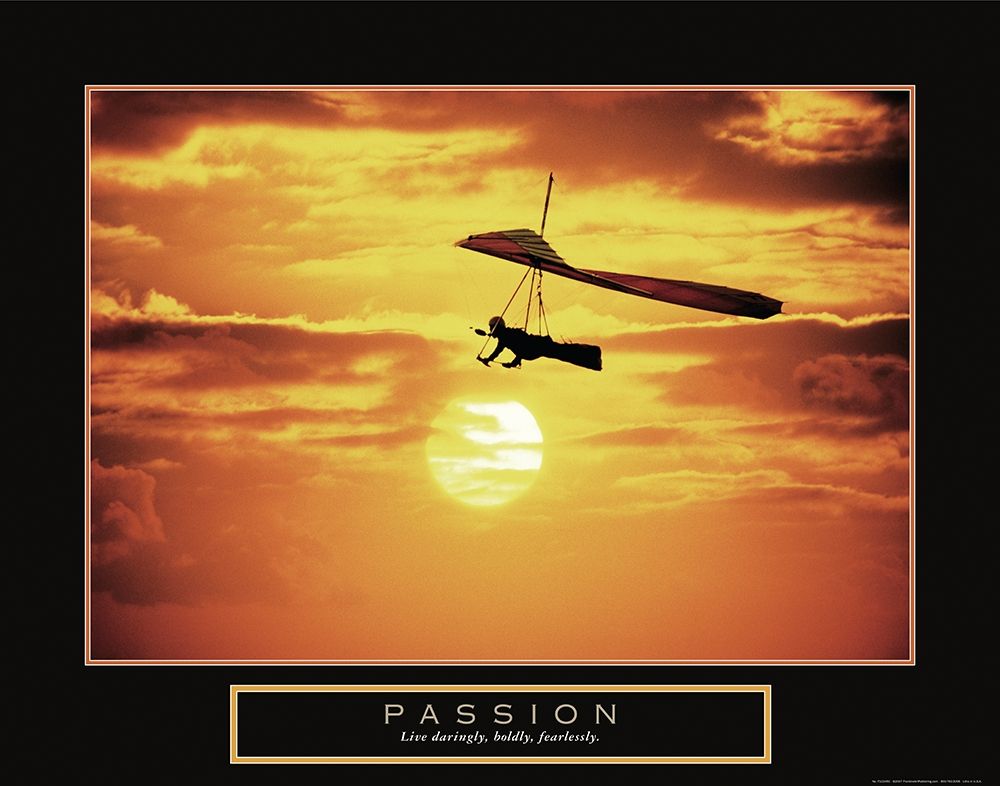 Passion - Hang Glider art print by Frontline for $57.95 CAD