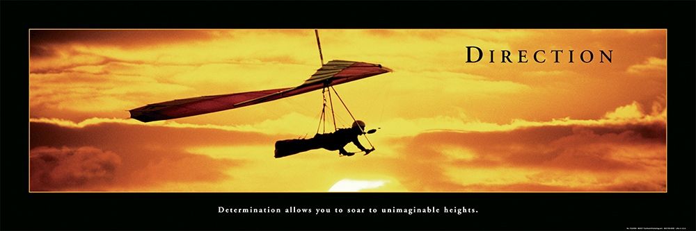 Direction - Hang Glider art print by Frontline for $57.95 CAD