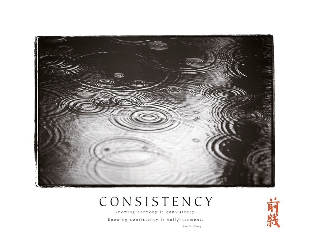Consistency - Raindrops art print by Frontline for $57.95 CAD