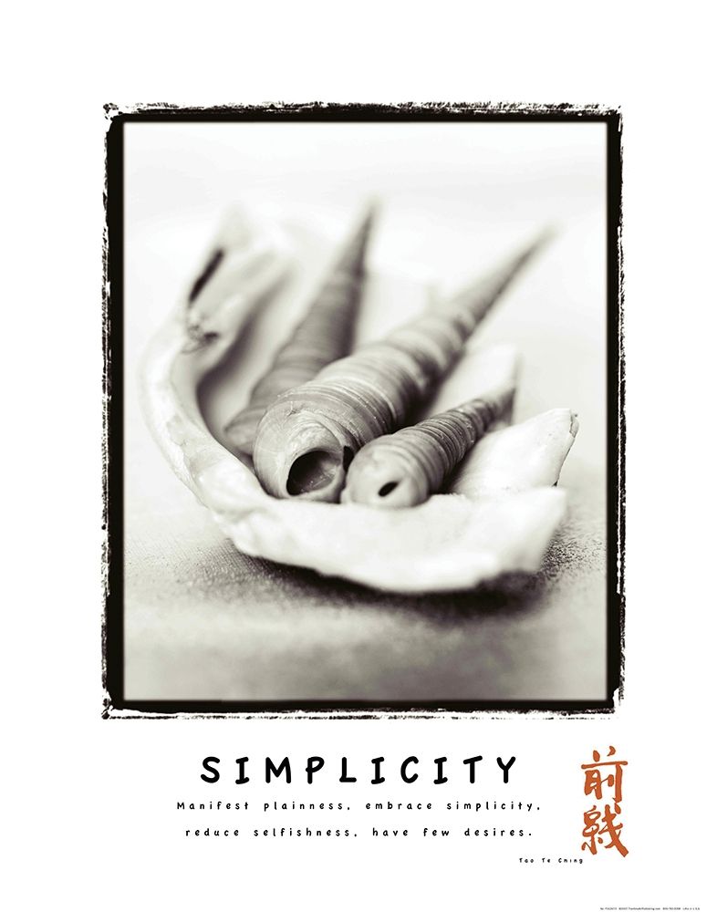 Simplicity - Shells art print by Frontline for $57.95 CAD