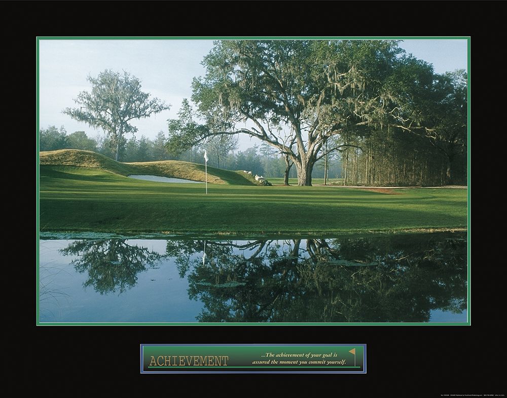 Achievement - Golf art print by Frontline for $57.95 CAD