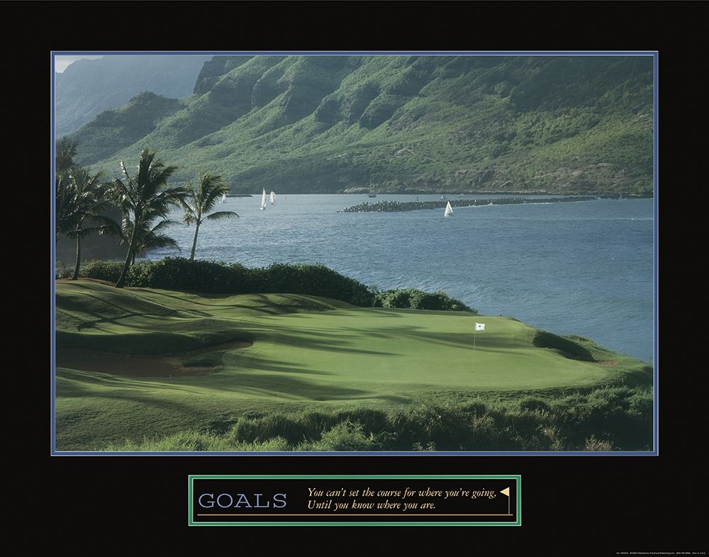 Goals - Golf by the Sea art print by Unknown for $57.95 CAD