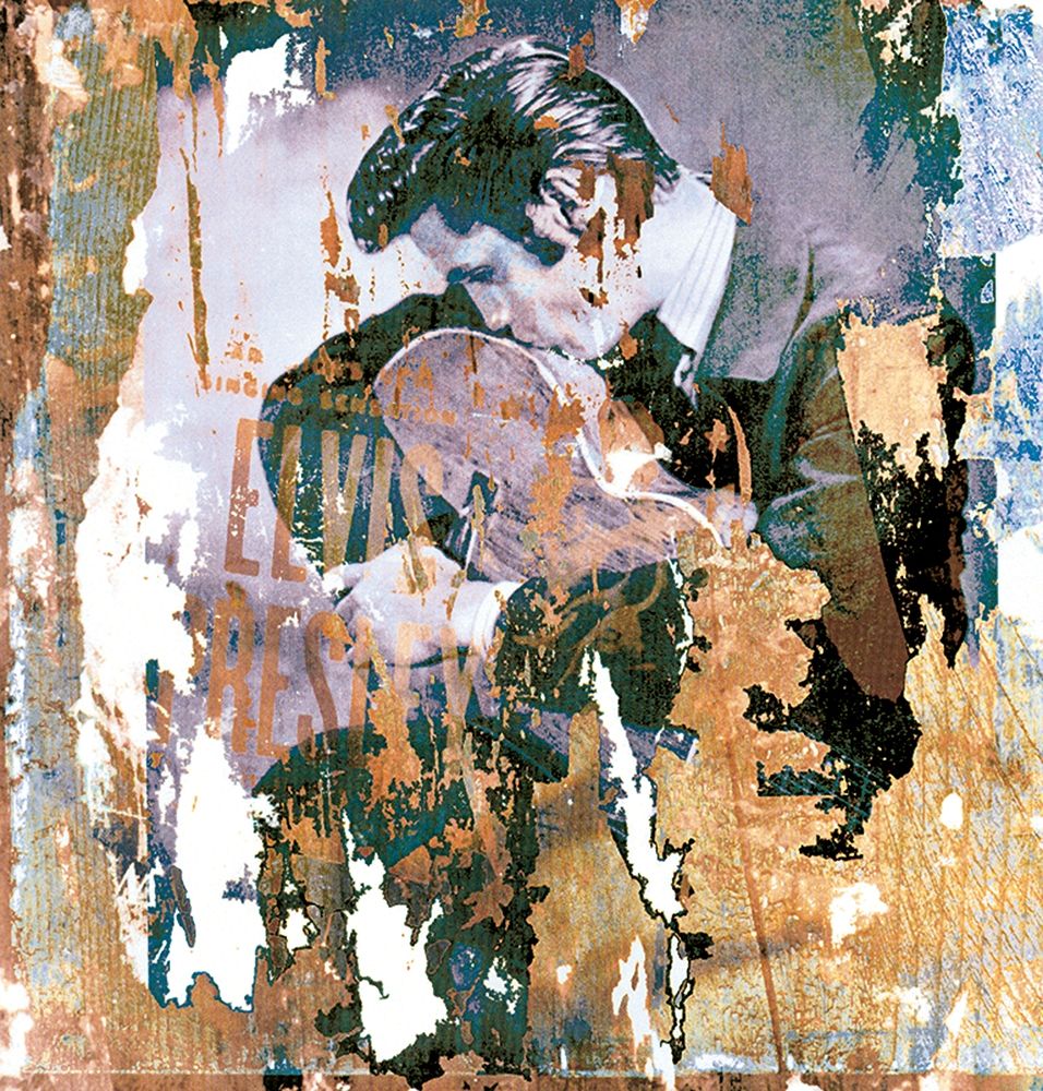 Elvis Kiss art print by Unknown for $57.95 CAD