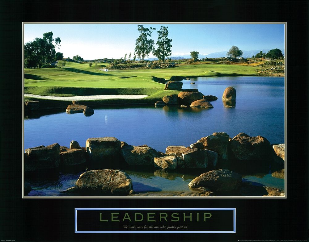 Leadership - Golf art print by Frontline for $57.95 CAD
