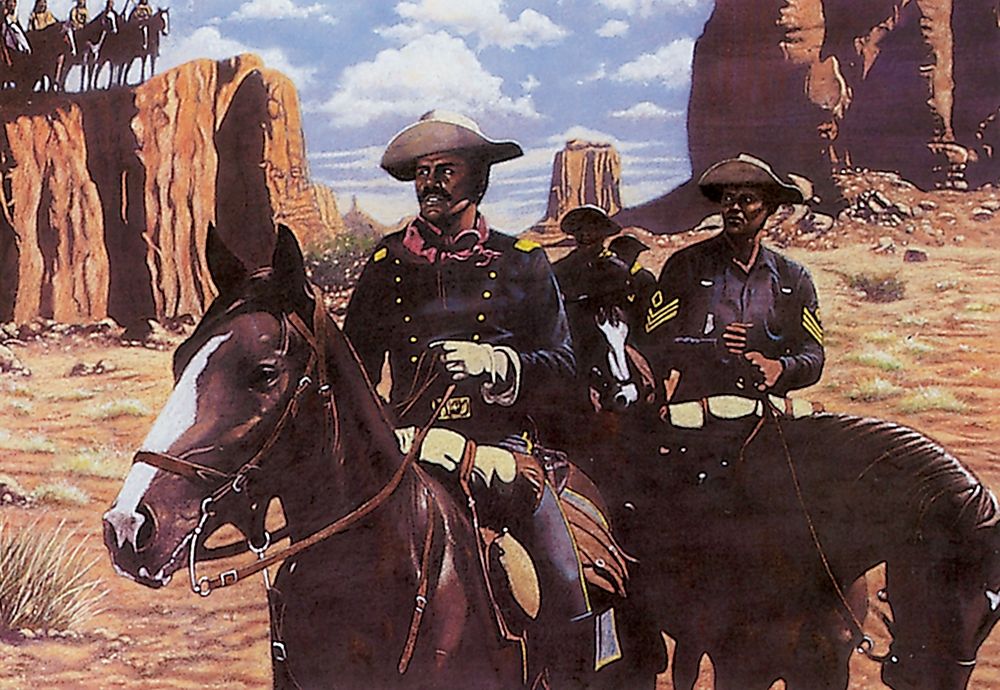 Buffalo Soldiers art print by Unknown for $57.95 CAD