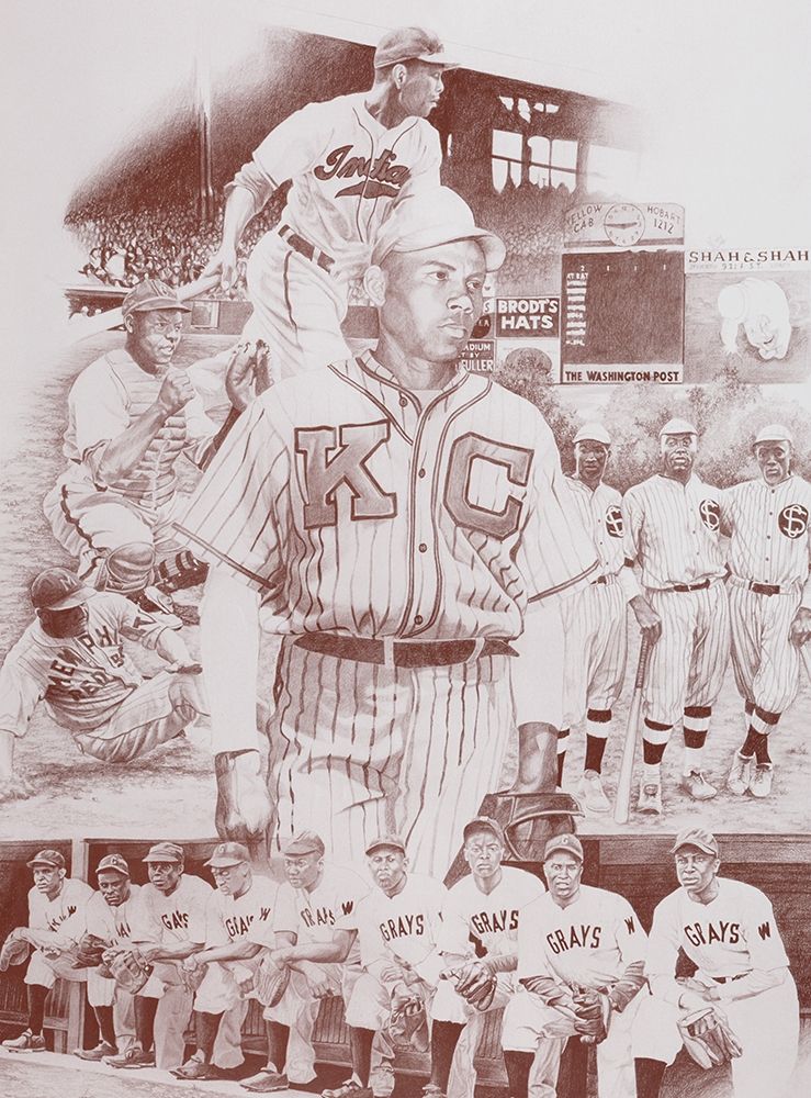 Negro Baseball art print by Unknown for $57.95 CAD