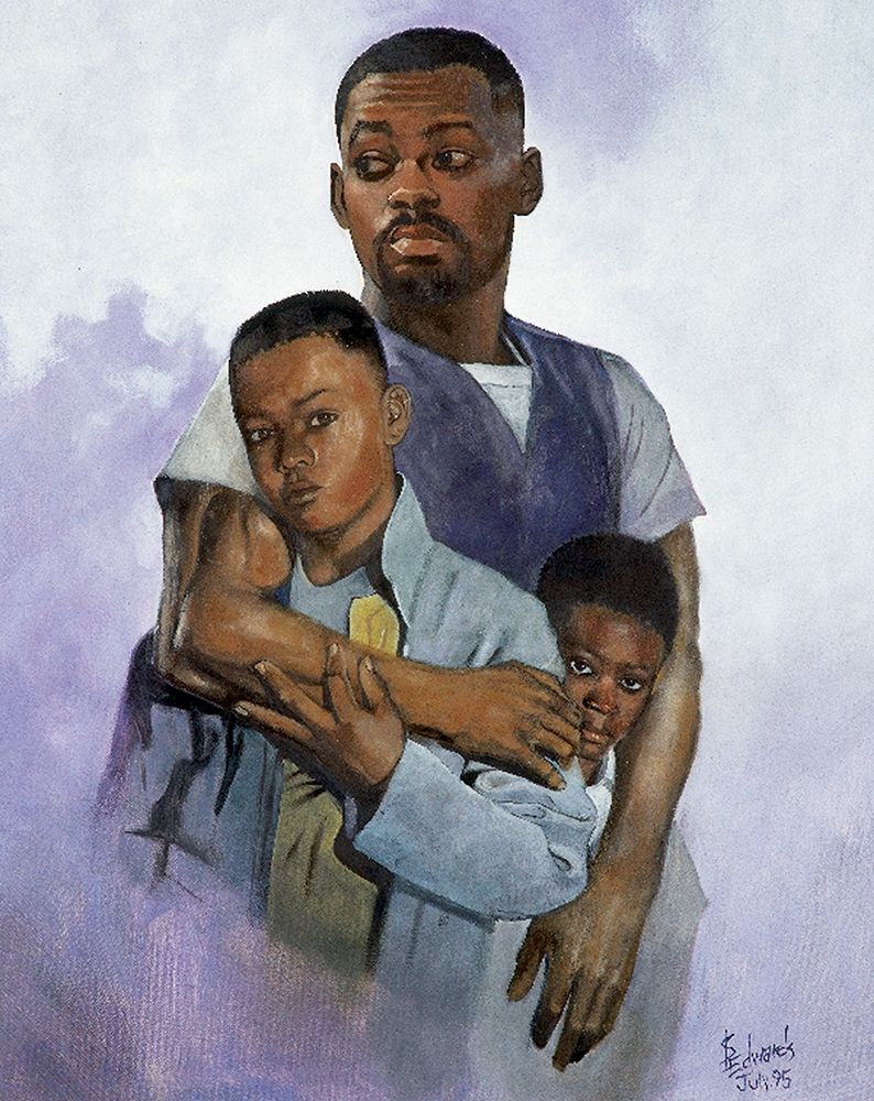 Father and Sons art print by Unknown for $57.95 CAD