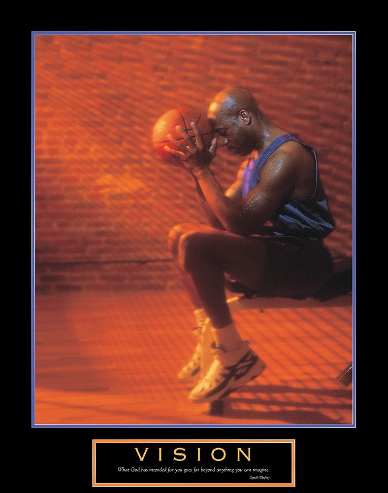 Vision - Basketball art print by Unknown for $57.95 CAD