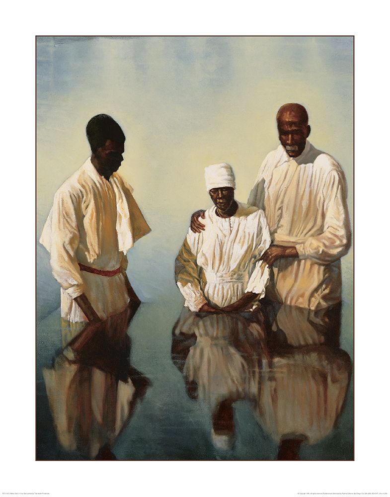 Black Baptism art print by Unknown for $57.95 CAD