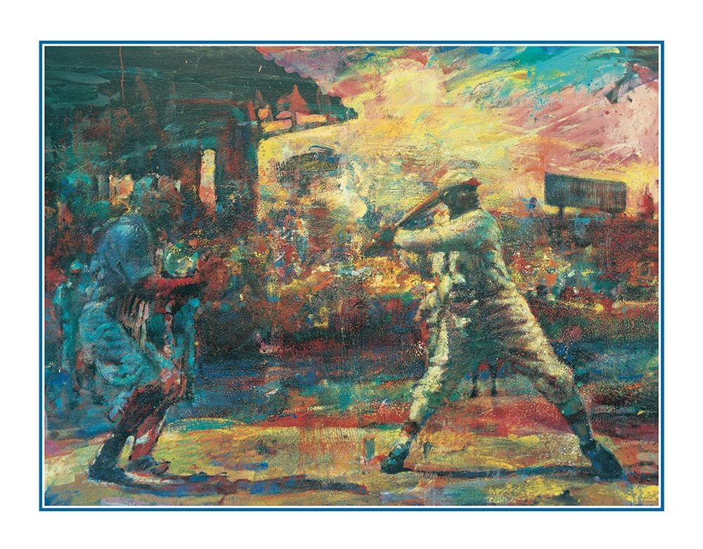 Swing Batter art print by Unknown for $57.95 CAD