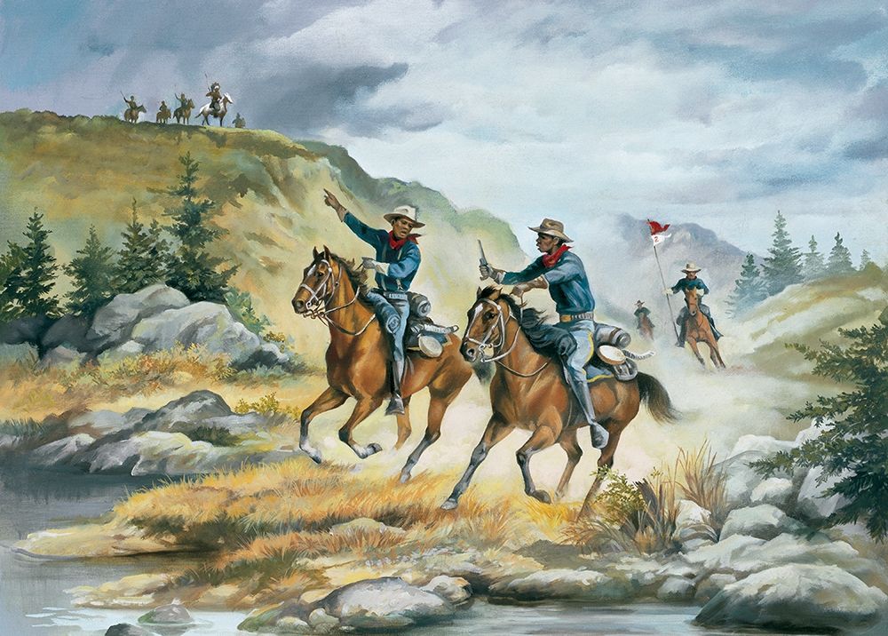 Ambushed art print by Unknown for $57.95 CAD