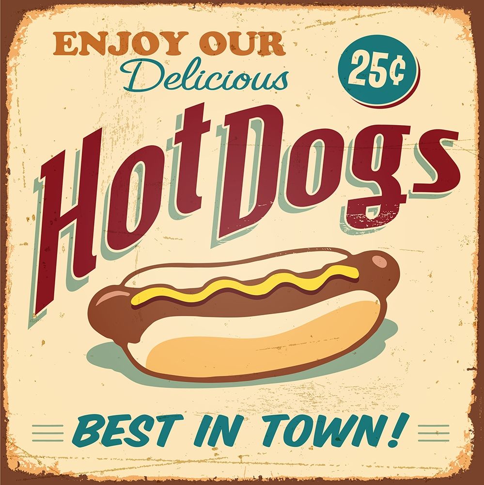 Hot Dogs art print by BRAUN Studio for $57.95 CAD