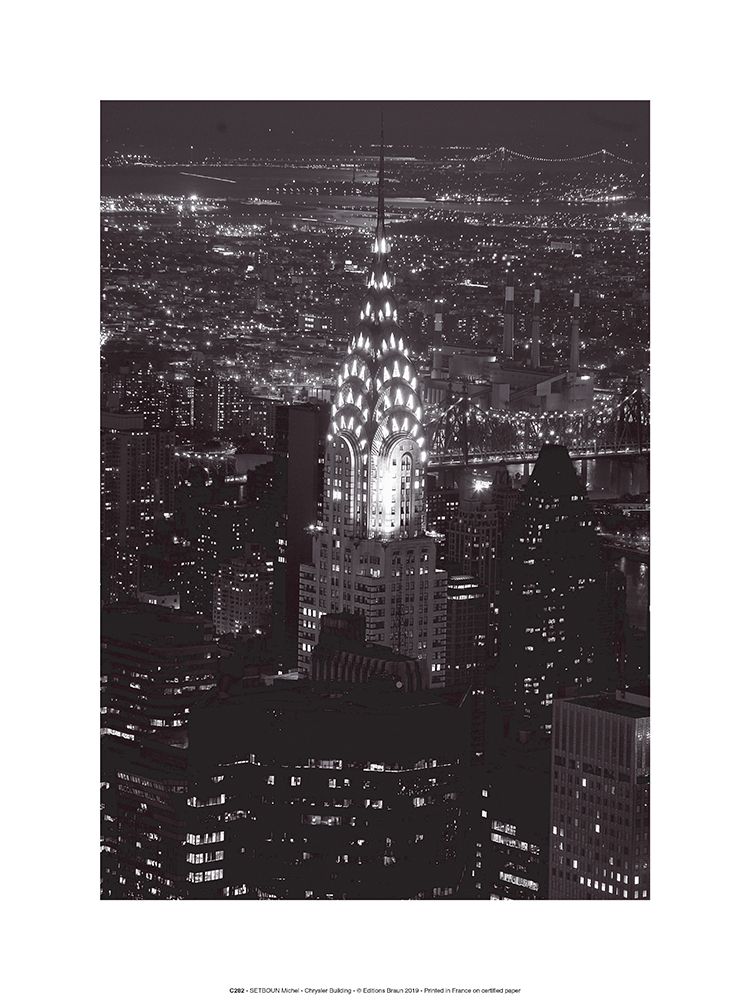Chrysler Building art print by BRAUN Studio for $57.95 CAD