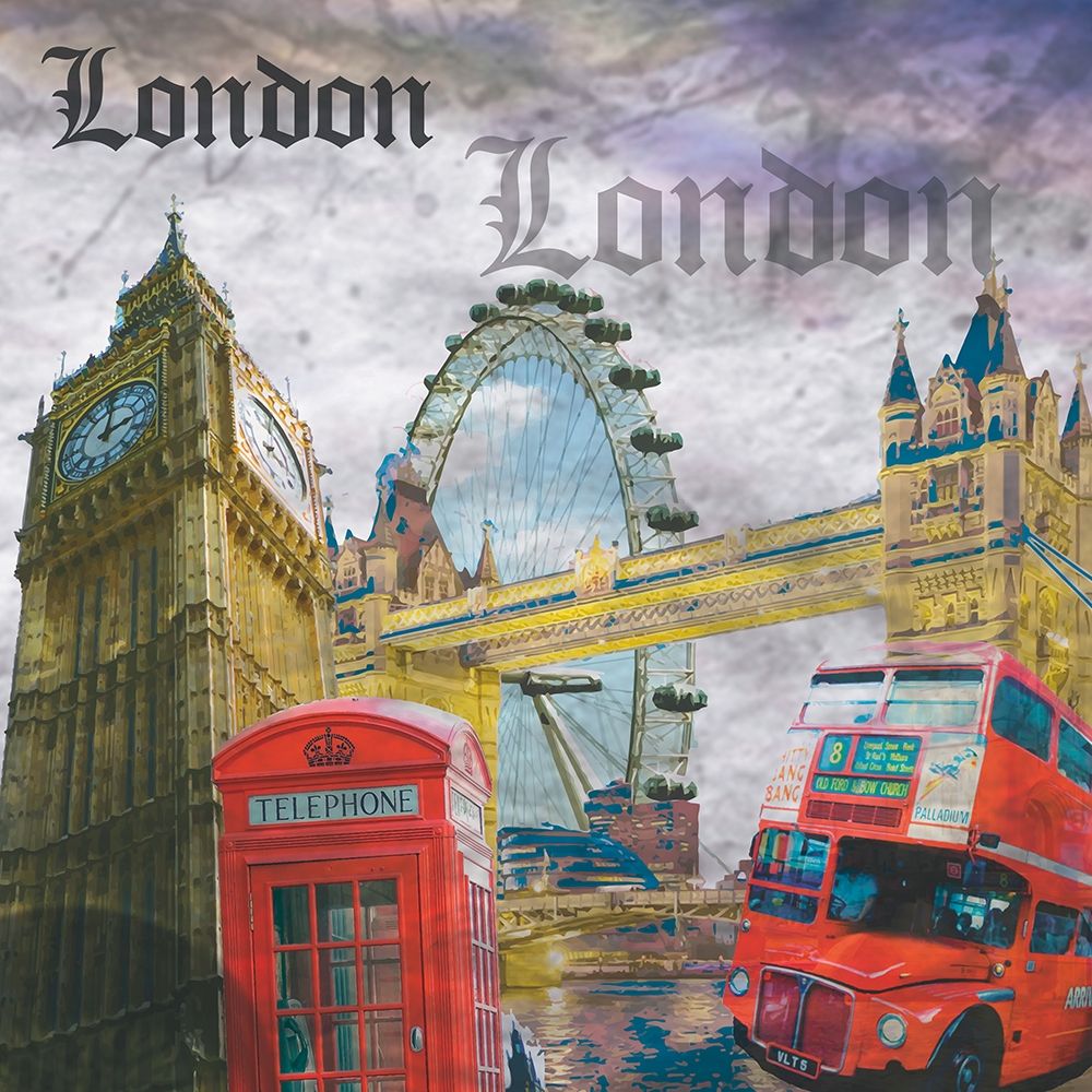 London Folies art print by BRAUN Studio for $57.95 CAD