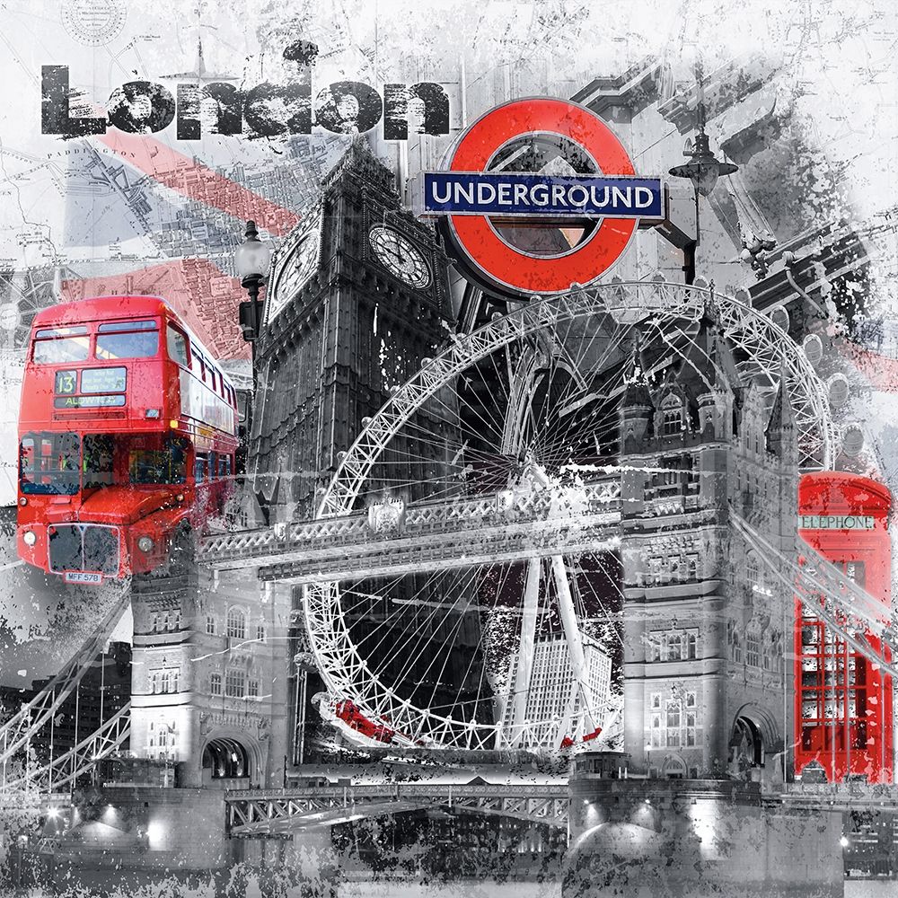 London Underground II art print by BRAUN Studio for $57.95 CAD
