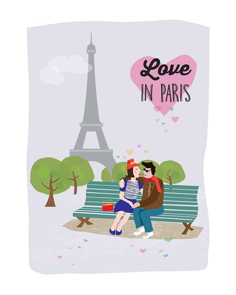 Love in Paris art print by BRAUN Studio for $57.95 CAD