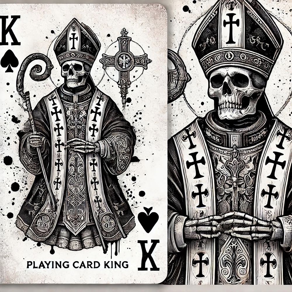 King of Spades art print by Grayscale for $57.95 CAD