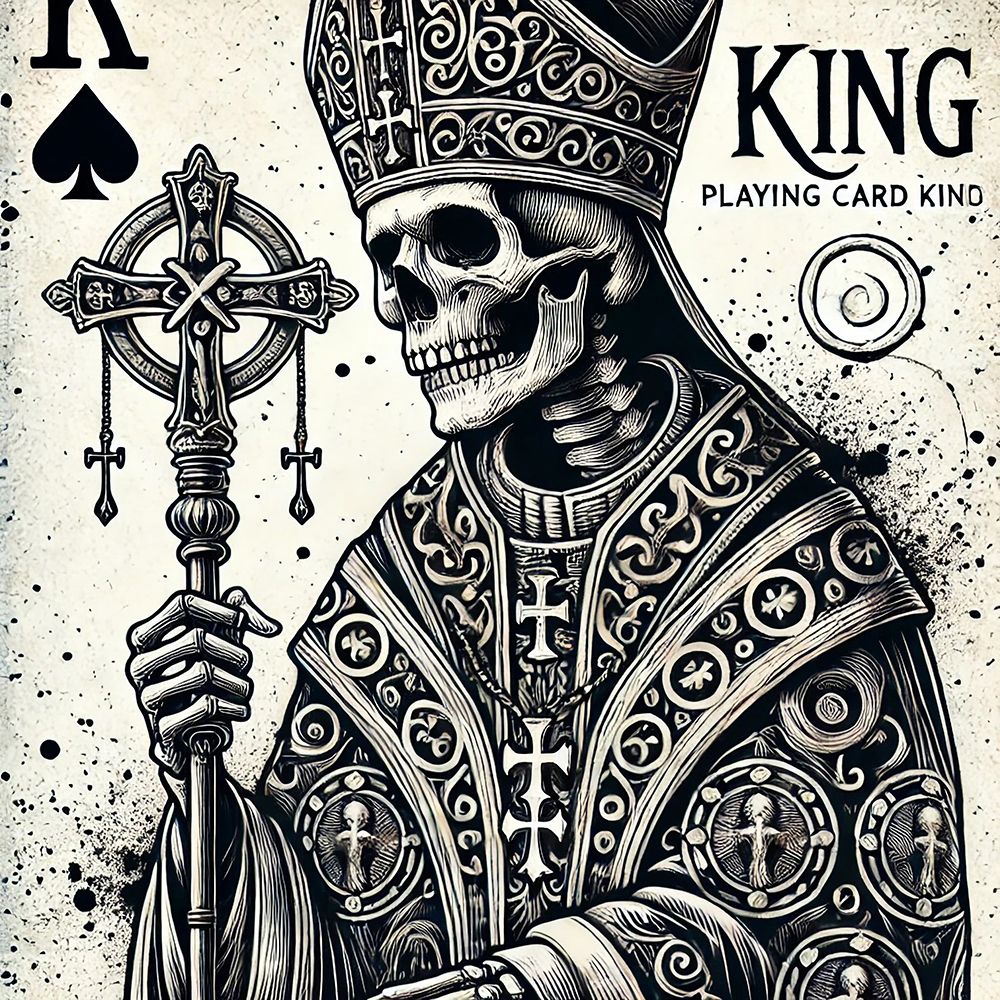 King of Spades art print by Grayscale for $57.95 CAD