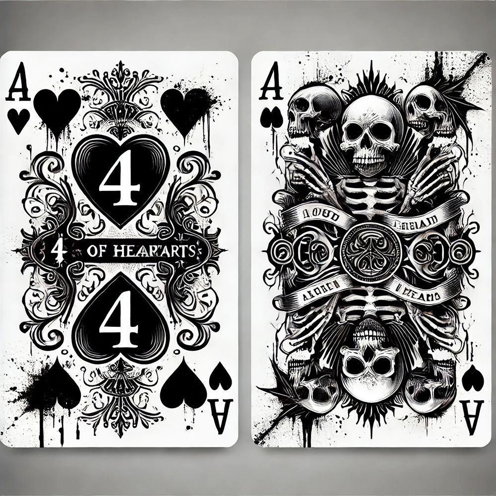 King of Spades art print by Grayscale for $57.95 CAD