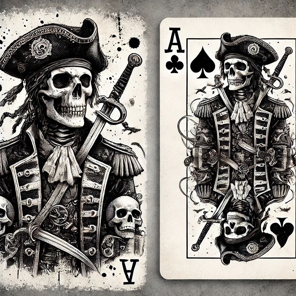 King of Spades art print by Grayscale for $57.95 CAD