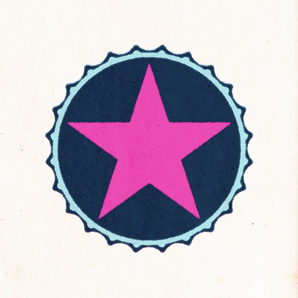 BottleCap:Star art print by William Tenoever for $57.95 CAD