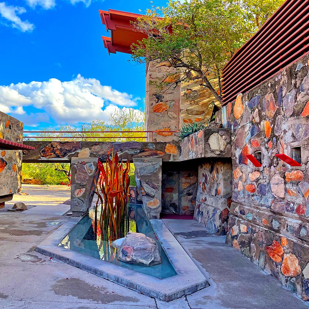 TaliesinWest/Chihuly1 art print by William Tenoever for $57.95 CAD