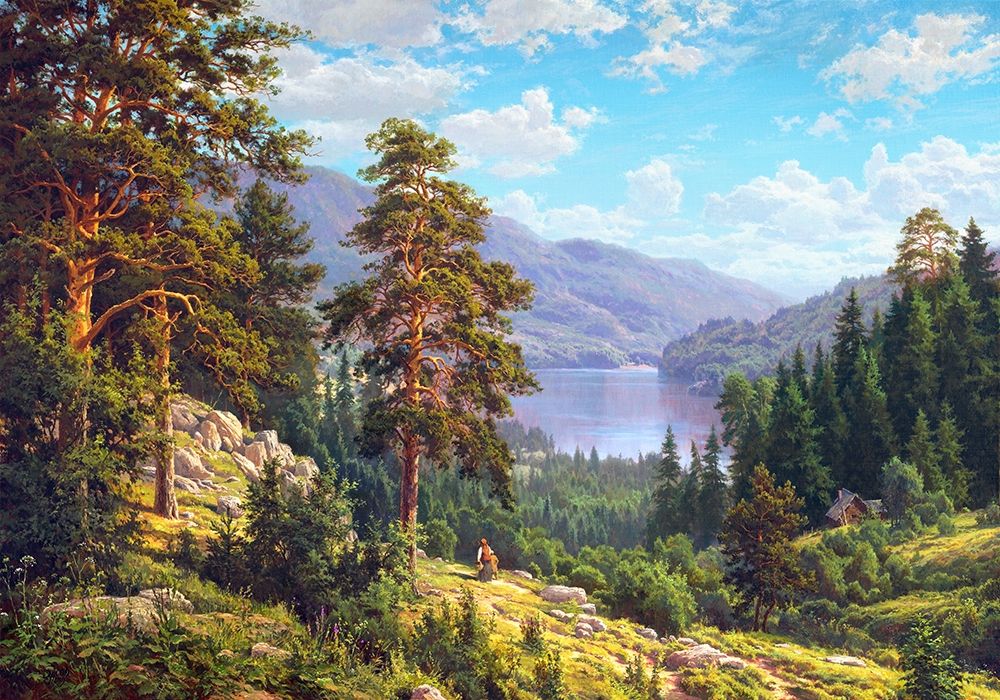Memories of Siberia art print by Sergej Basov for $57.95 CAD