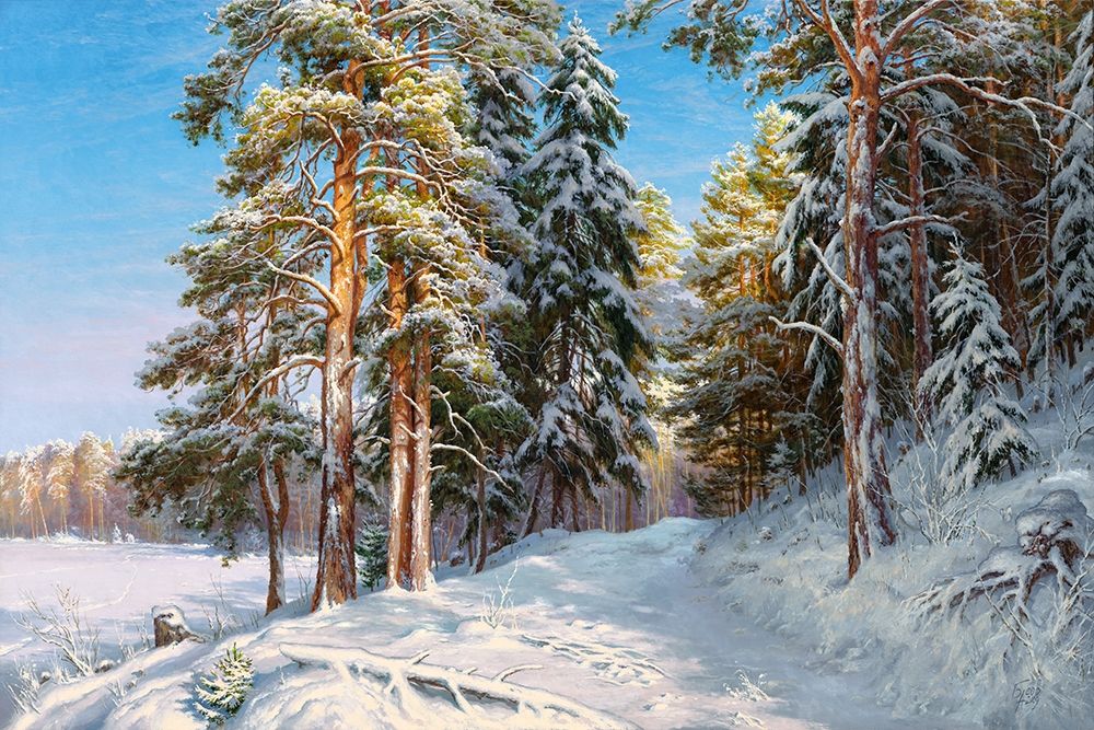 Frost art print by Sergej Basov for $57.95 CAD