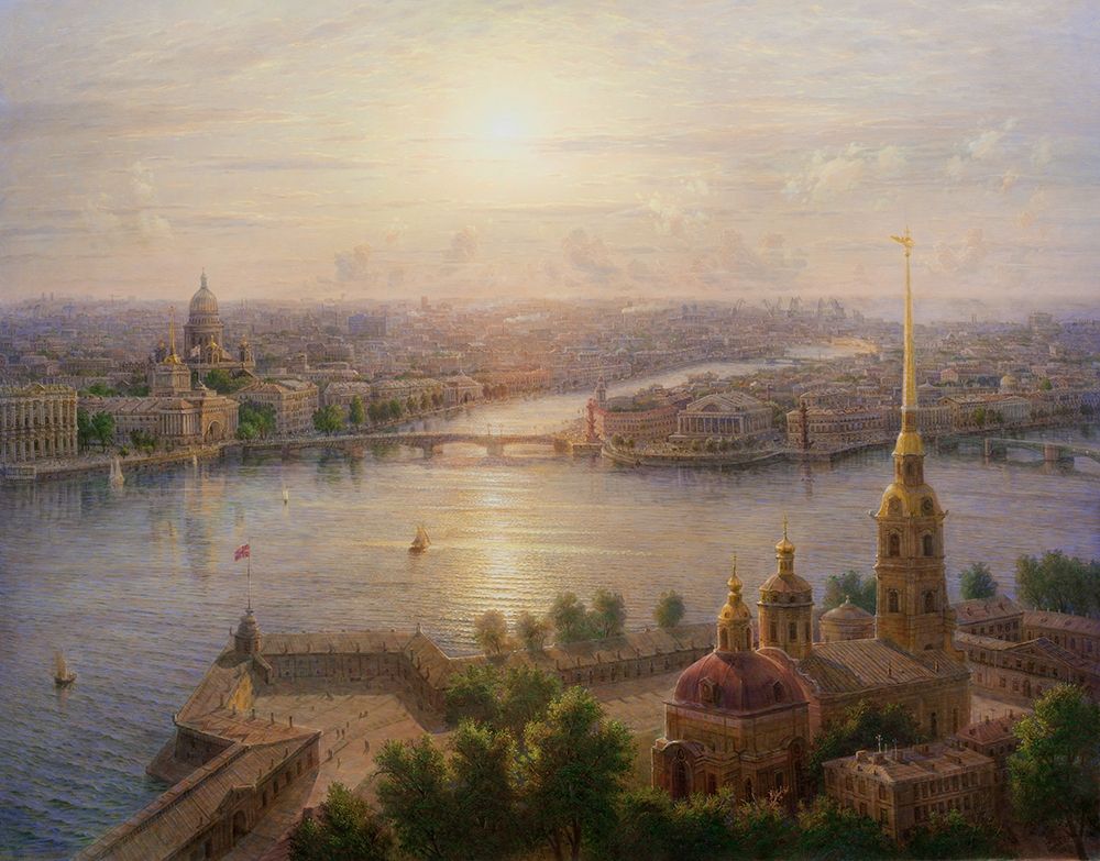 Saint-Petersburg art print by Alexander Goryachev for $57.95 CAD