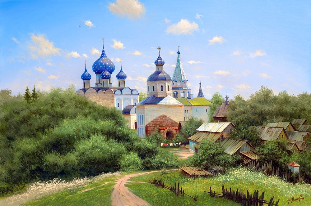 In the vicinity of Suzdal art print by Alexey Milyukov for $57.95 CAD
