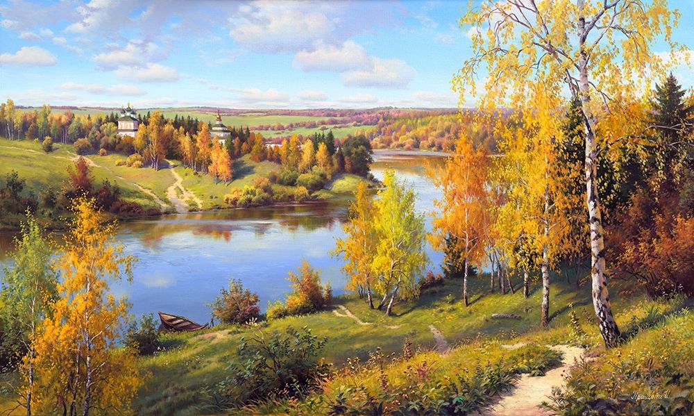 Autumn. Remote place art print by Igor Prishchepa for $57.95 CAD