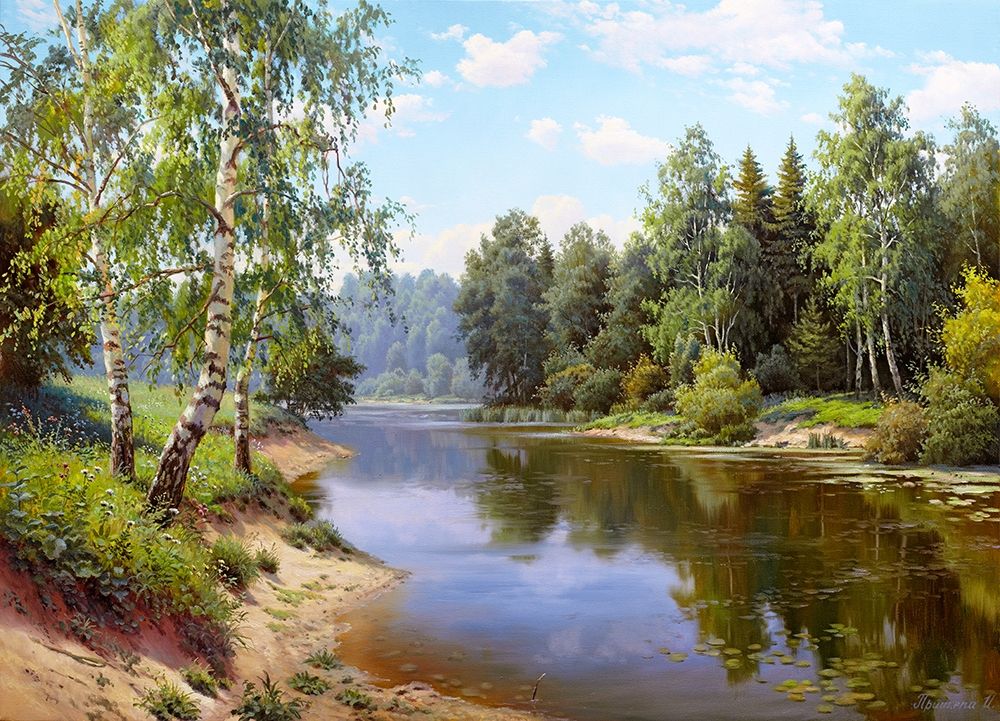 Summer afternoon art print by Igor Prishchepa for $57.95 CAD