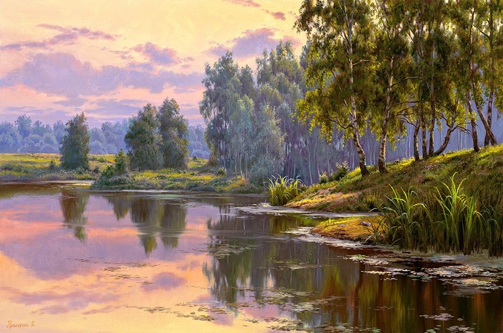 Silent backwater art print by Igor Prishchepa for $57.95 CAD