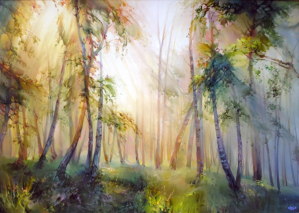 Forest tale art print by Roman Romanov for $57.95 CAD