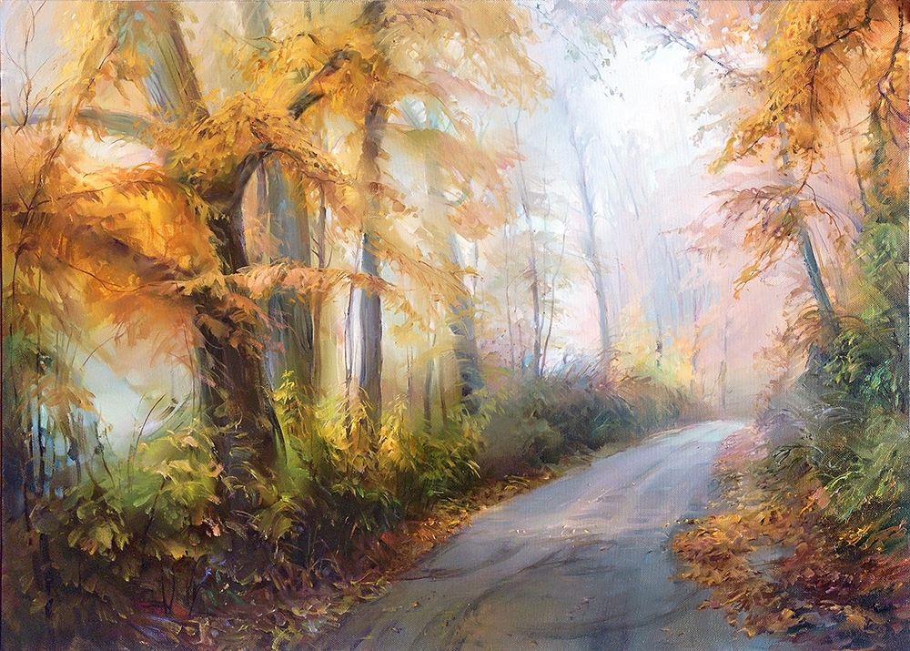 Road to the forest art print by Roman Romanov for $57.95 CAD