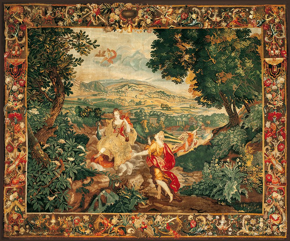 Flemish tapestry art print by Anonymous 17Th C. for $57.95 CAD