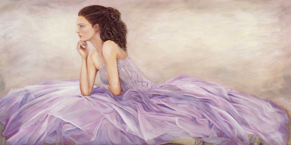 Donna in rosa art print by Andrea Bassetti for $57.95 CAD