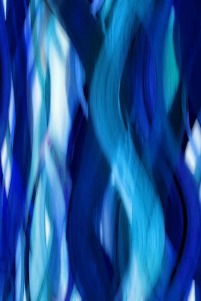 Indigo Flow I art print by Annie Campbell for $57.95 CAD