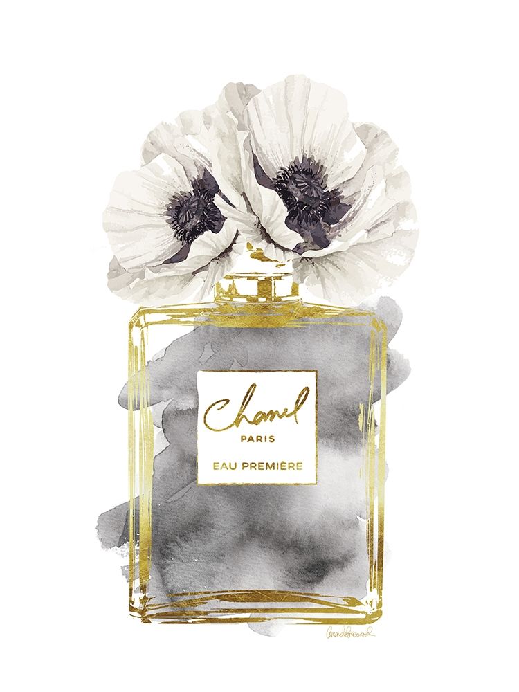 Perfume Bottle Bouquet III art print by Amanda Greenwood for $57.95 CAD