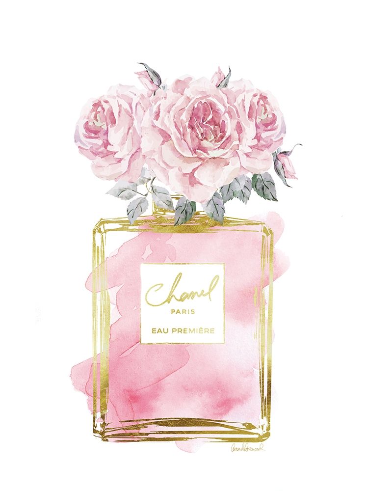 Perfume Bottle Bouquet IX art print by Amanda Greenwood for $57.95 CAD