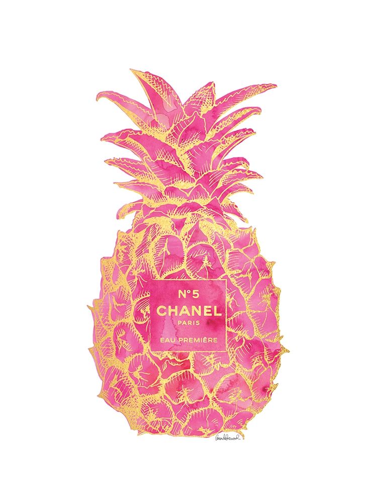 Pink Gold Pineapple art print by Amanda Greenwood for $57.95 CAD
