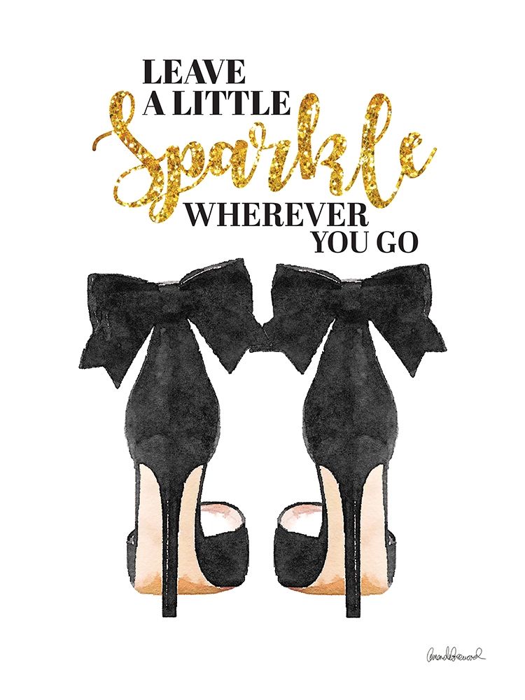 Leave a Little Sparkle art print by Amanda Greenwood for $57.95 CAD