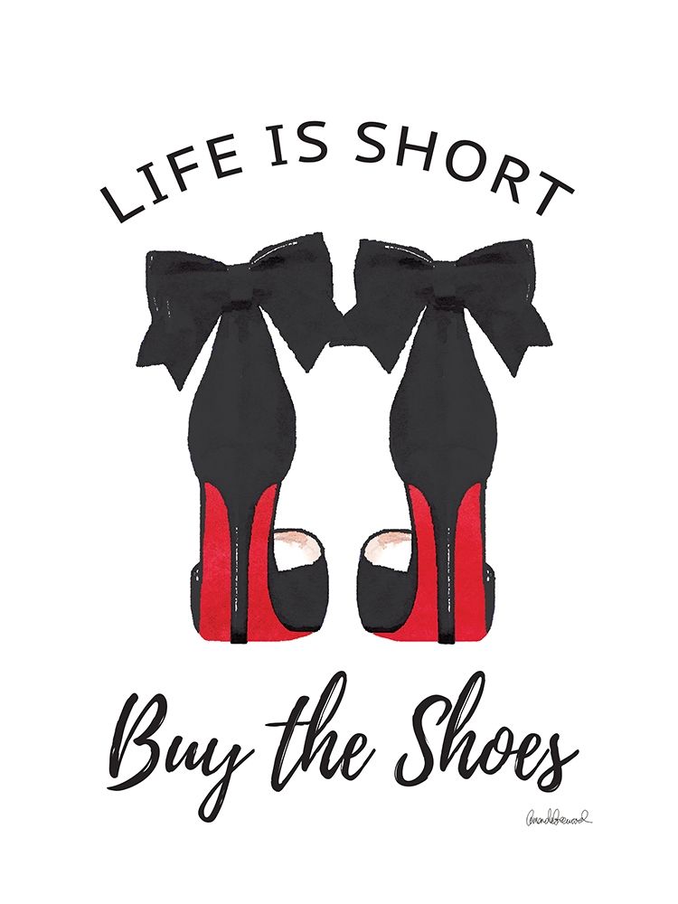 Buy the Shoes I art print by Amanda Greenwood for $57.95 CAD